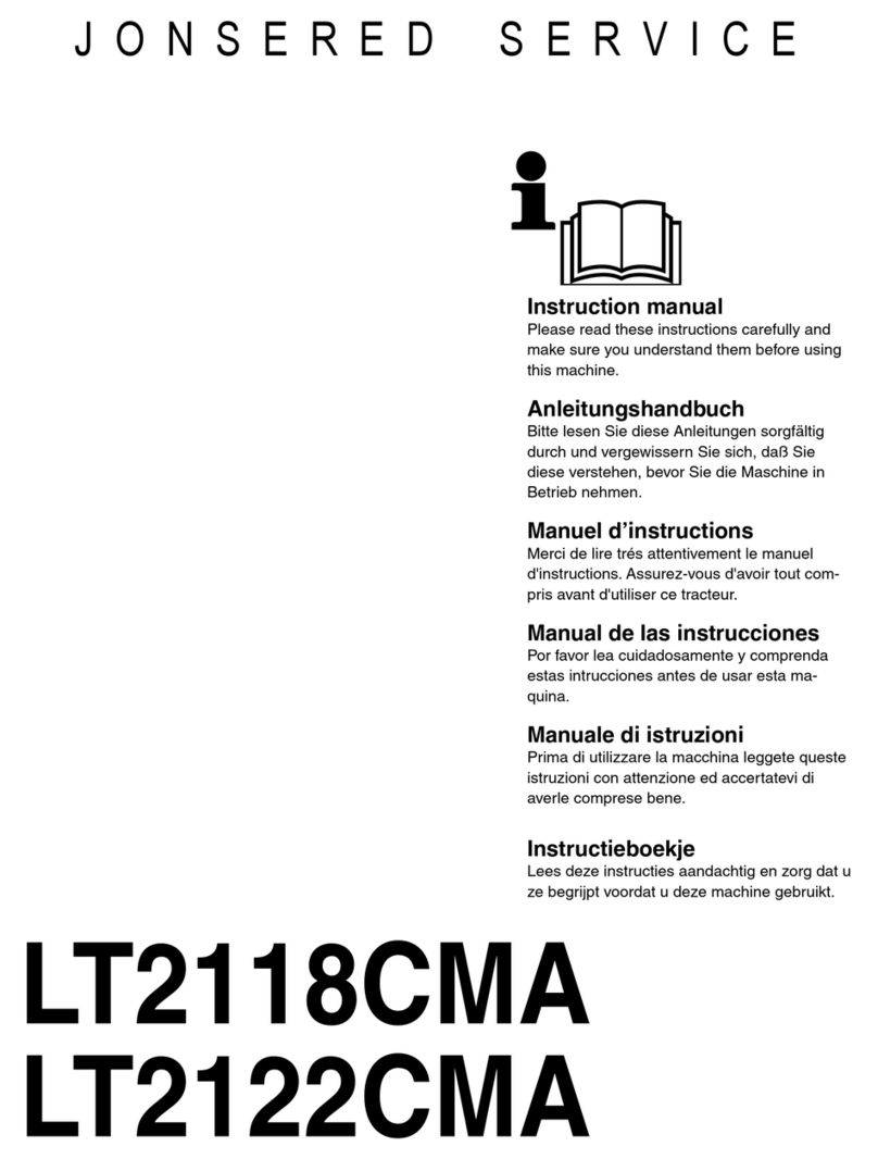 Jonsered LT2118CMA instruction manual