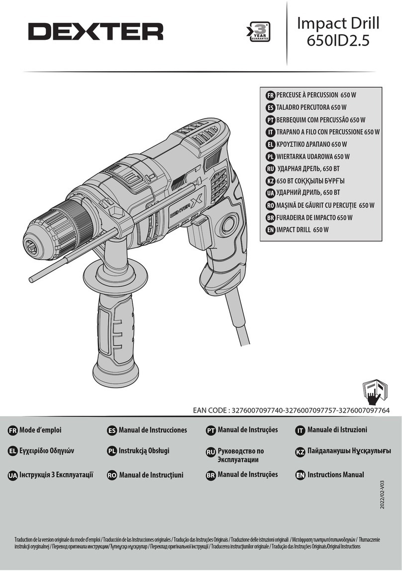 Dexter Laundry 650ID2.5 User manual Dexter Laundry 650ID2.5 User manual