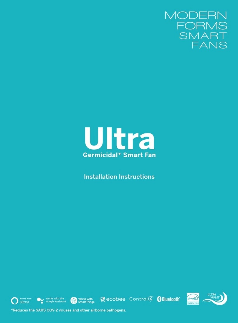 Modern Forms FR-D2102-54U User manual