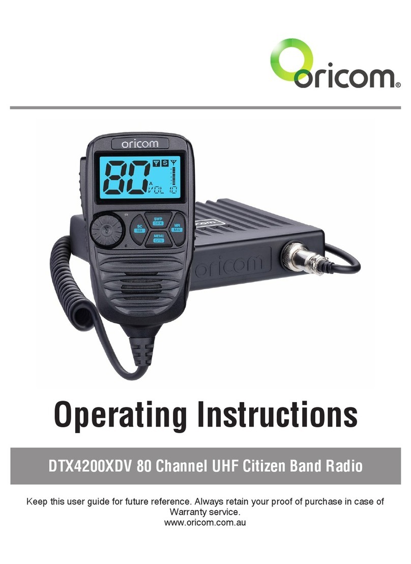 Oricom DTX4200XDV User manual