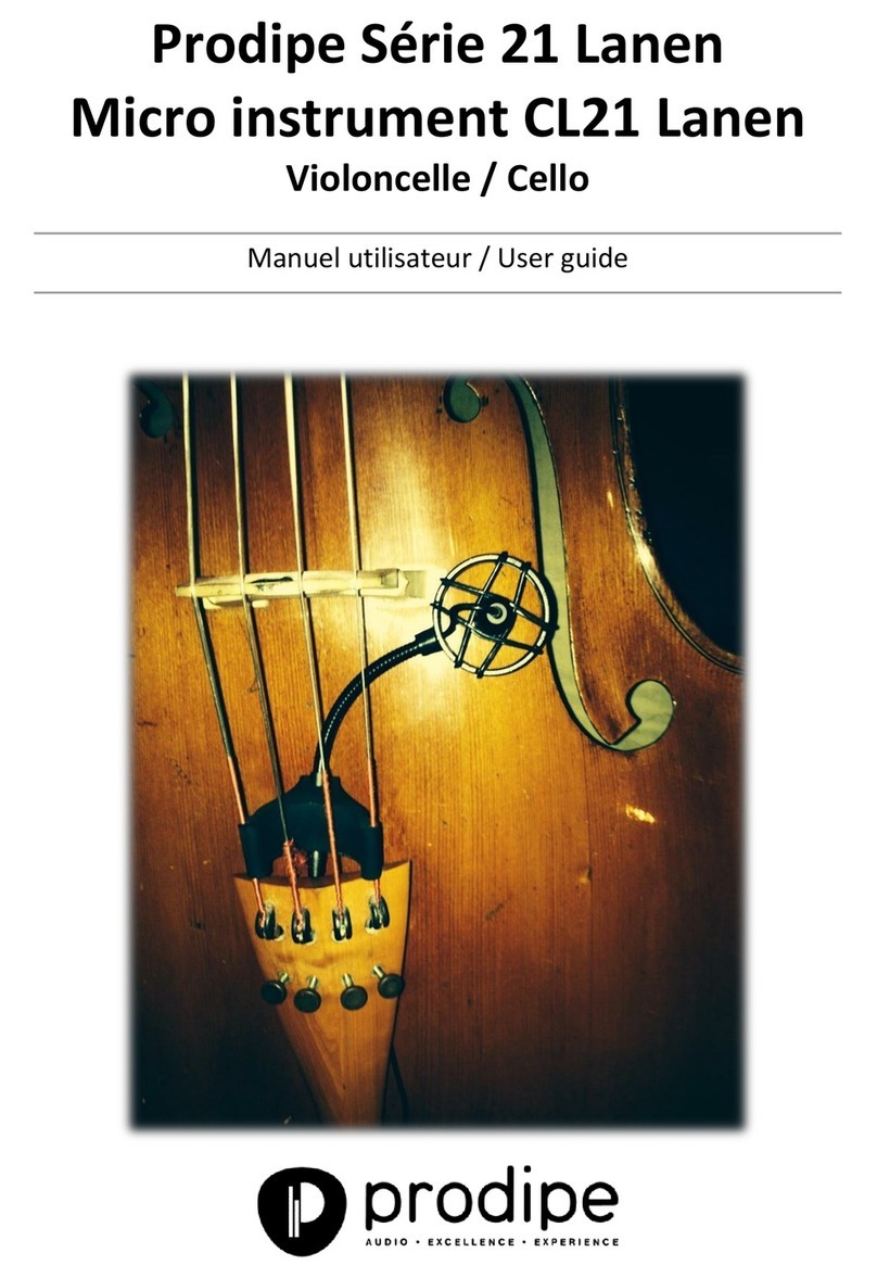 Prodipe CL21 user guide