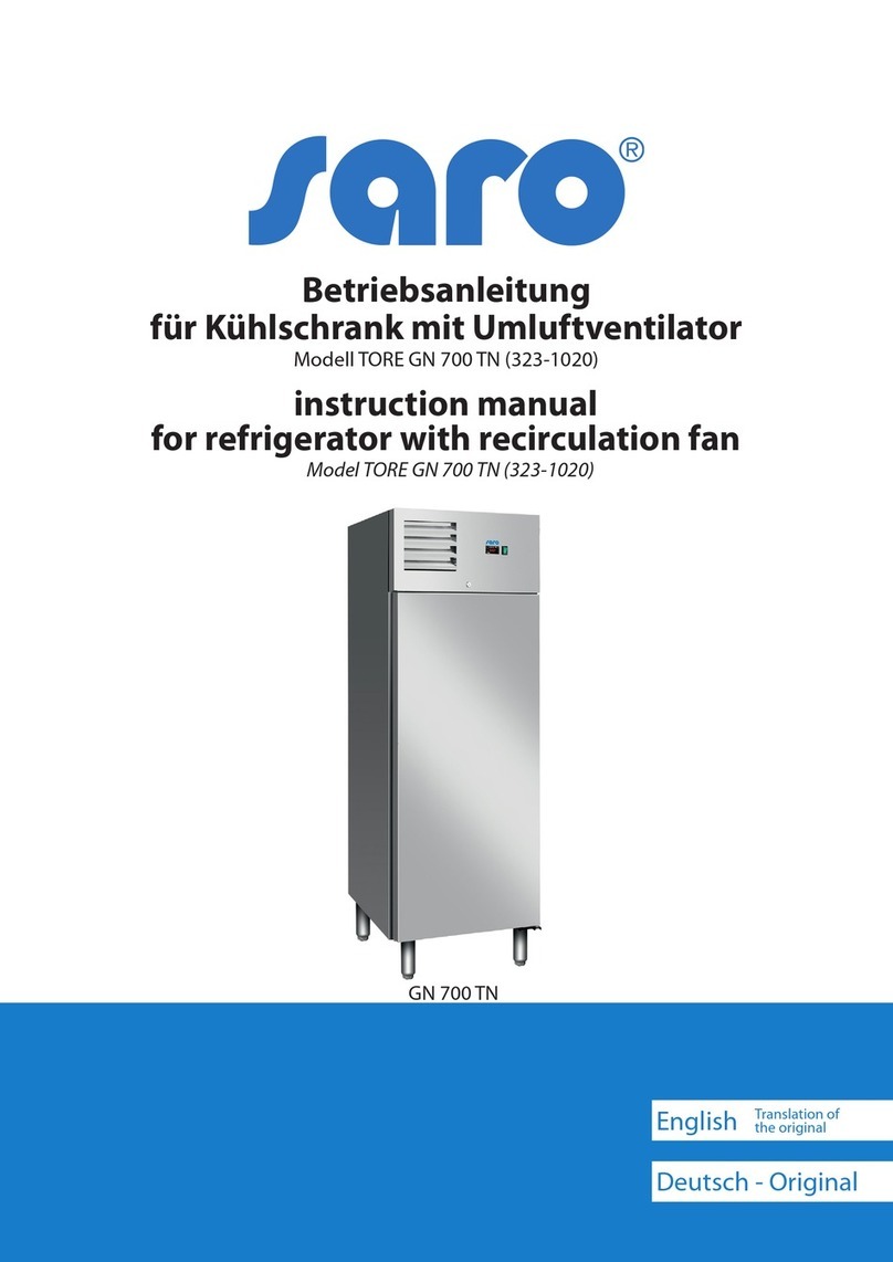 saro TORE GN 700 TN User manual