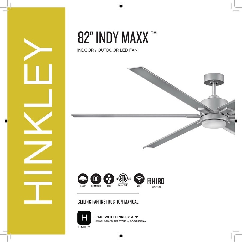 Hinkley INDY MAXX 900982FMB-LDD User manual