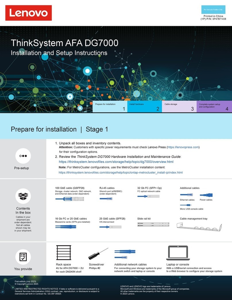 Lenovo ThinkSystem AFA DG7000 Manual