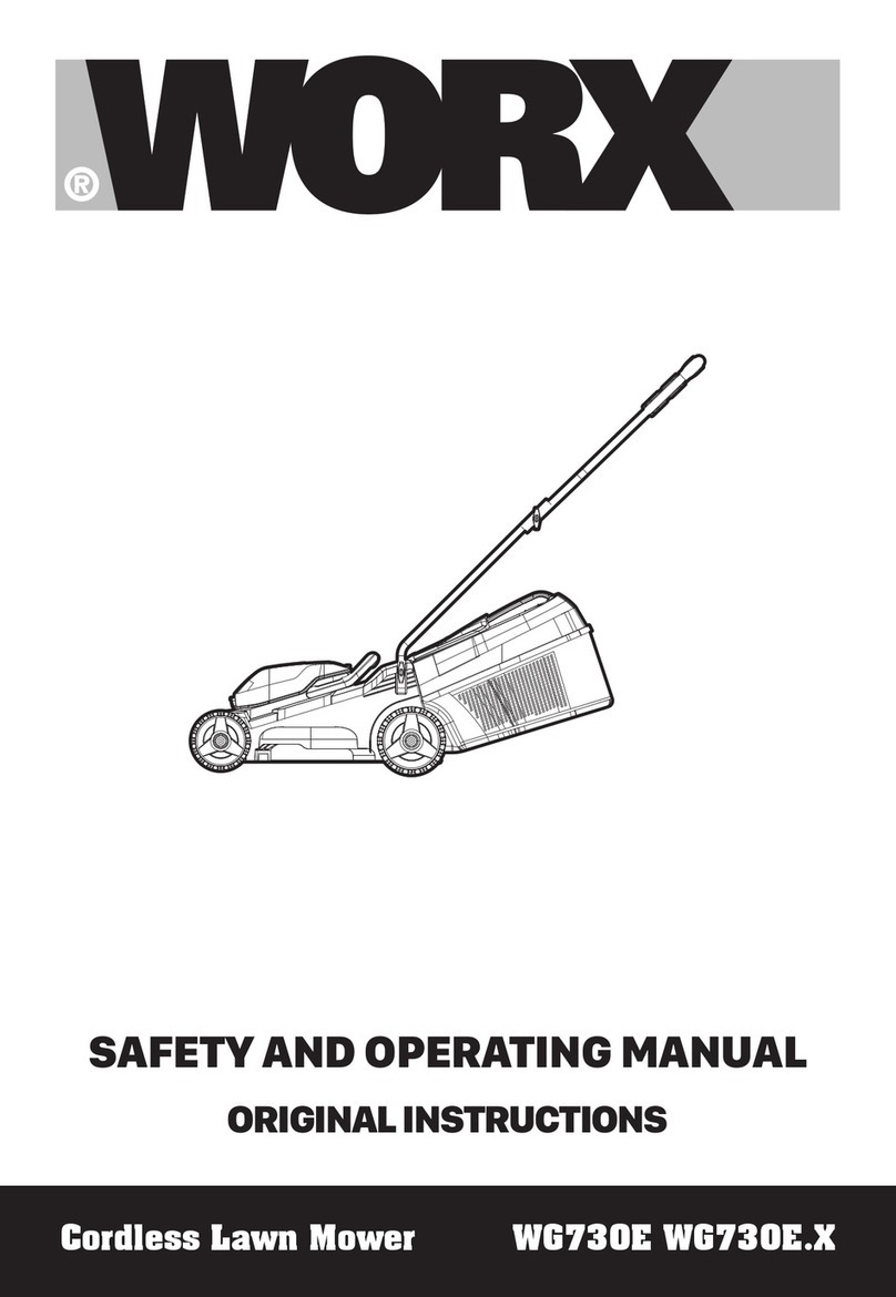 Worx WG730E Installation manual