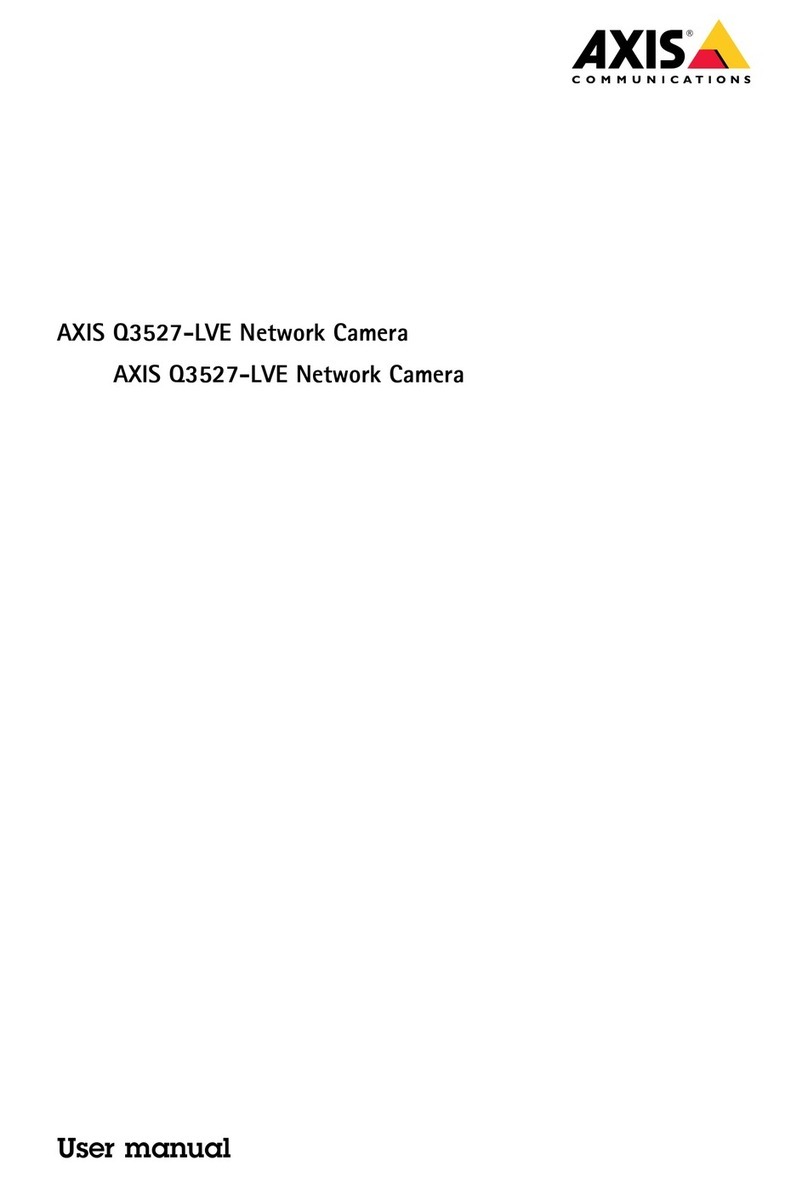 Axis Q3527-LVE User manual