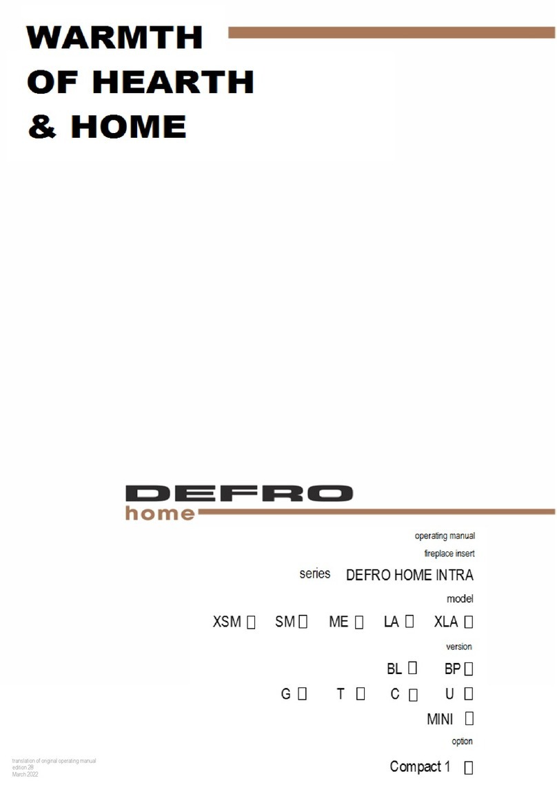 Defro Home INTRA User manual
