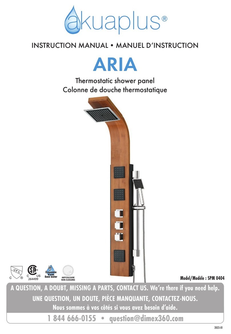 Akuaplus ARIA SPM 0404 instruction manual