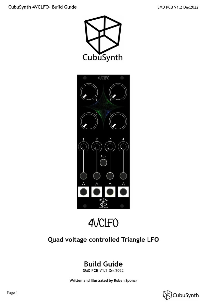 CubuSynth 4VCLFO Build guide