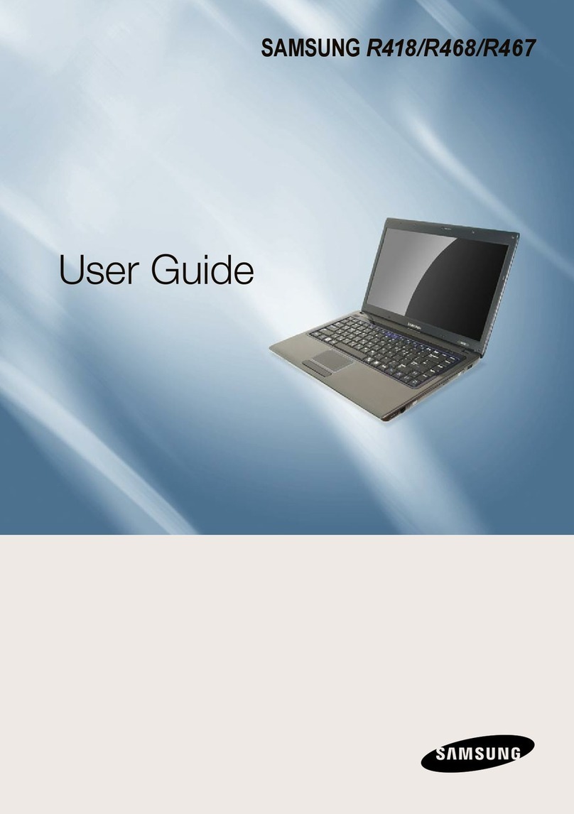 Samsung R418 User manual
