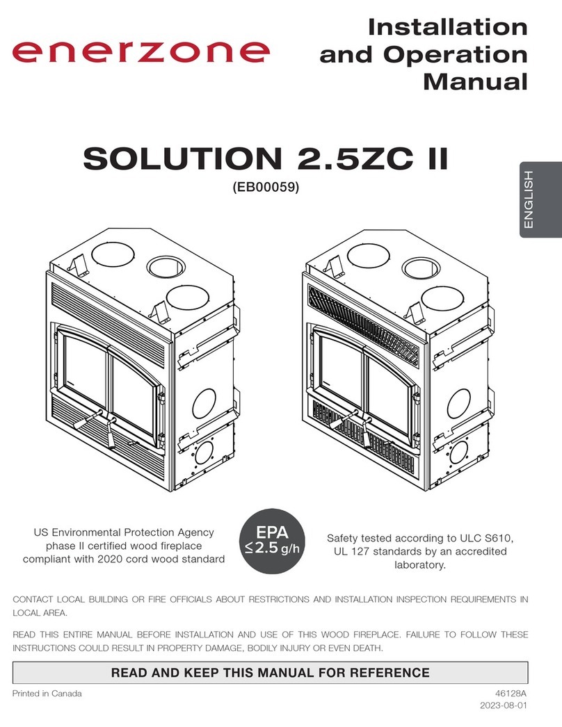 Enerzone SOLUTION 2.5ZC II User manual Enerzone SOLUTION 2.5ZC II User manual