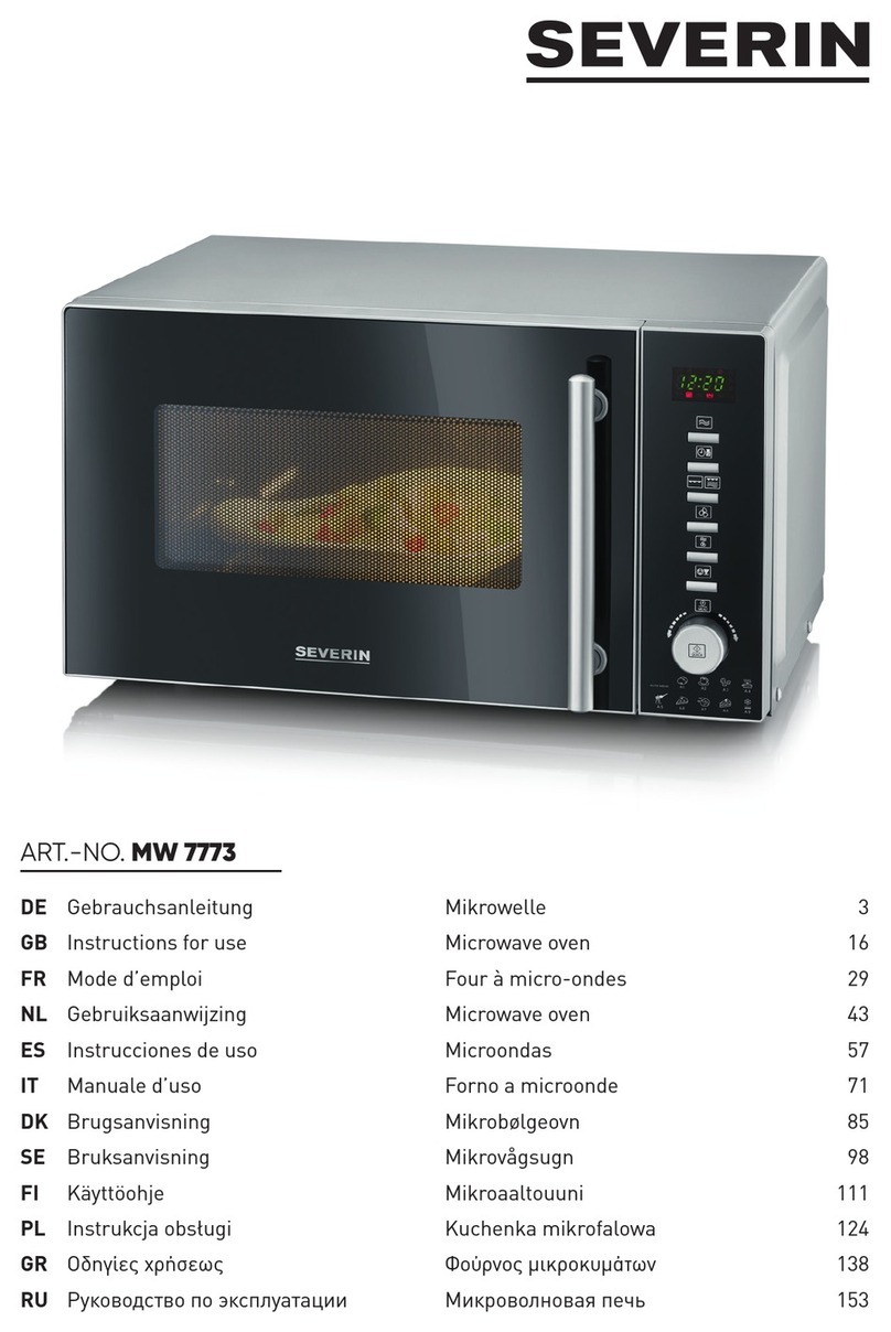 SEVERIN MW 7773 Instructions for use