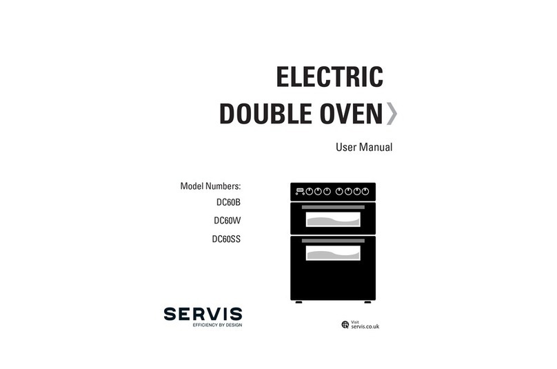 SERVIS DC60B user manual