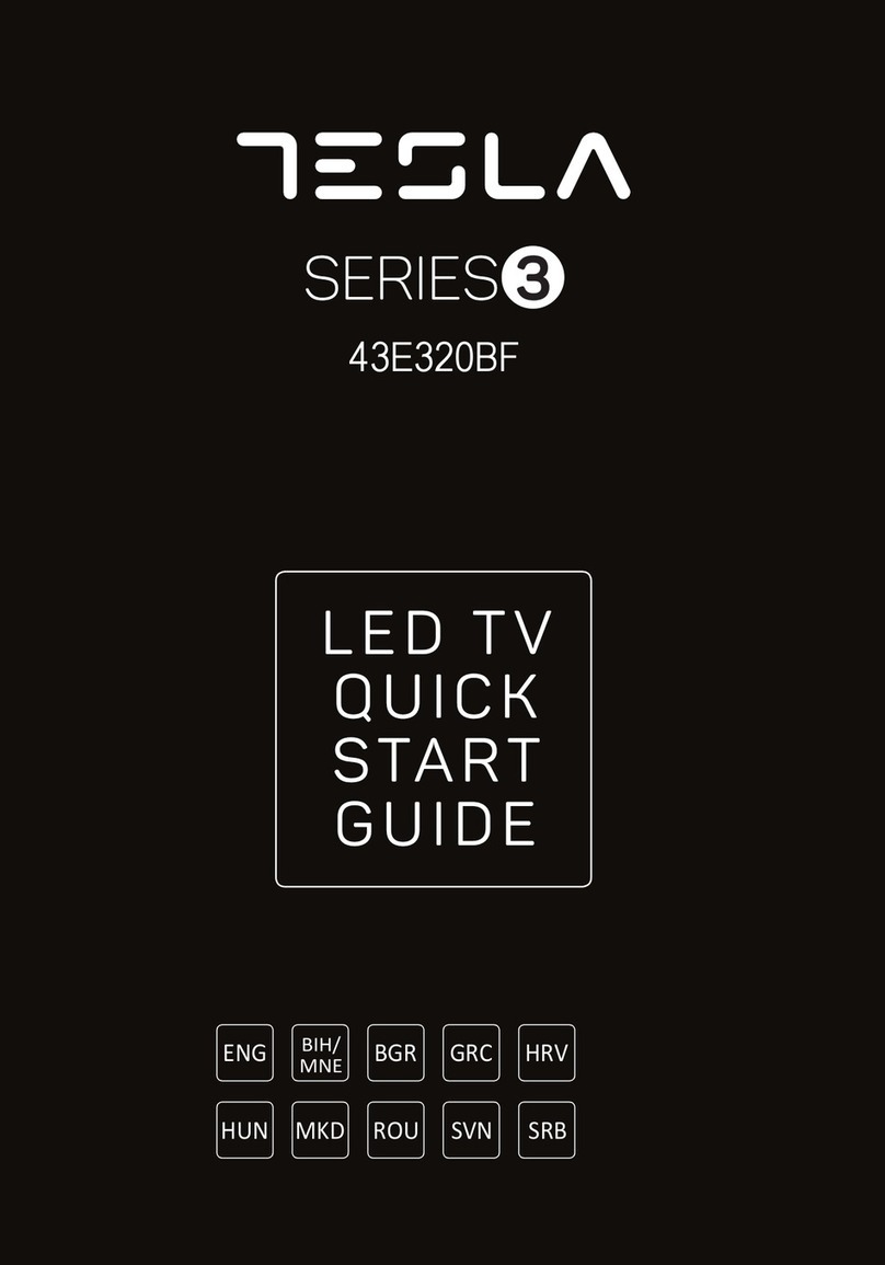 Tesla 43E320BF quick start guide