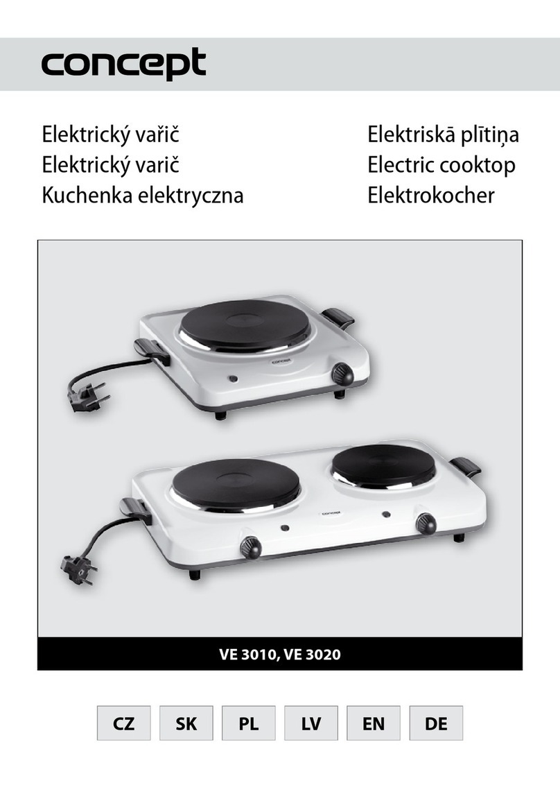 Concept2 VE 3010 User manual Concept2 VE 3010 User manual