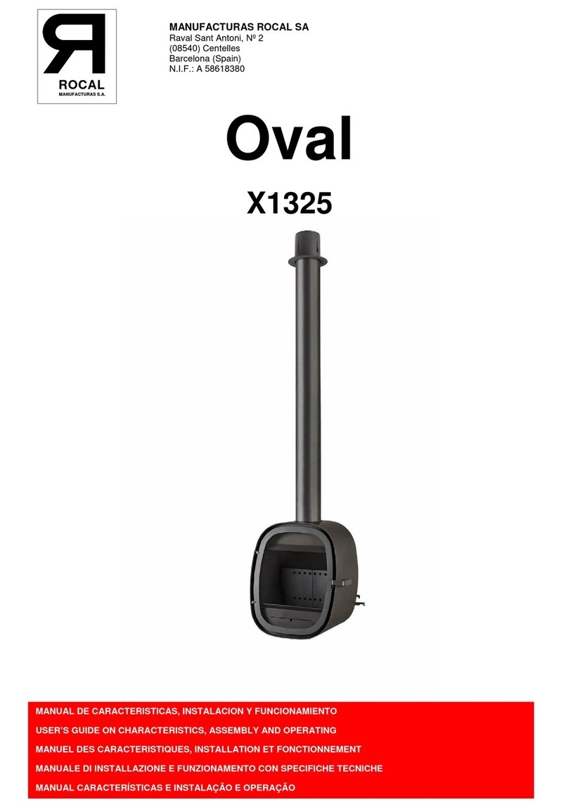Rocal Oval X1325 User manual