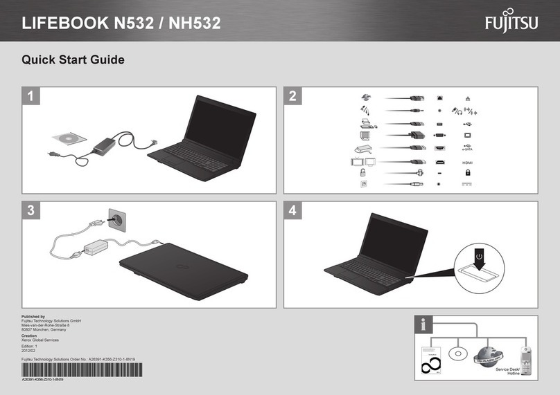 Fujitsu LIFEBOOK N532 User manual