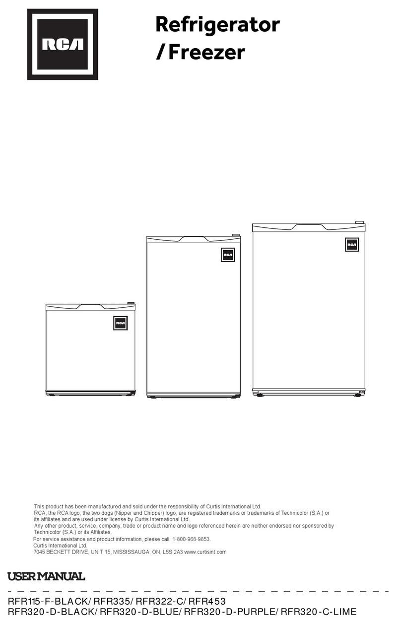 RCA RFR115-F-BLACK User manual