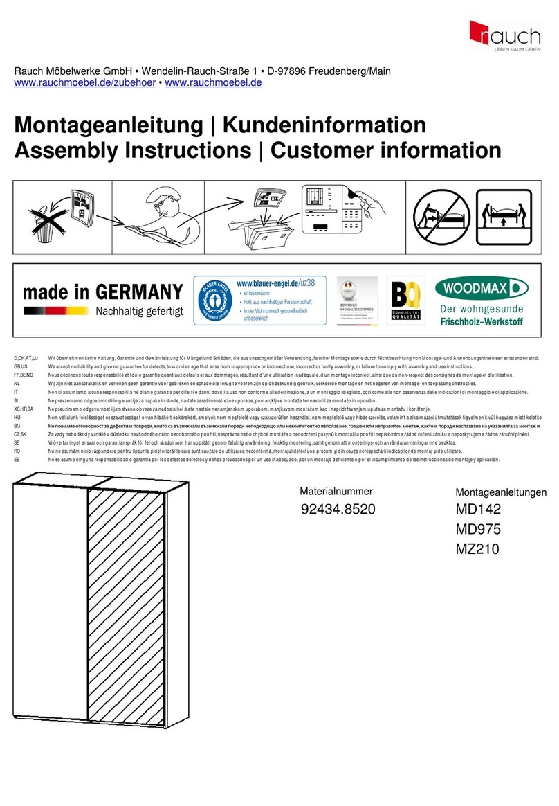 Rauch MD975 Assembly instructions