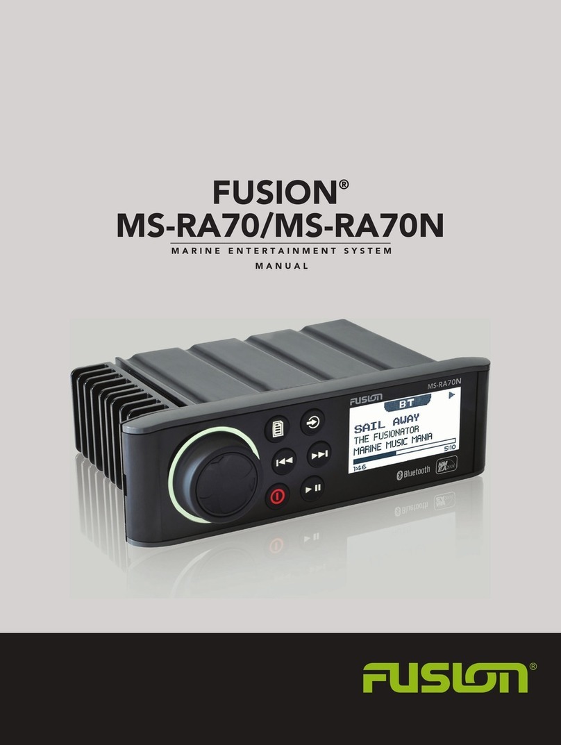 Fusion MS-RA70N User manual