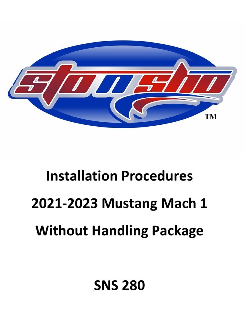 STO N SHO SNS 280 Reference guide