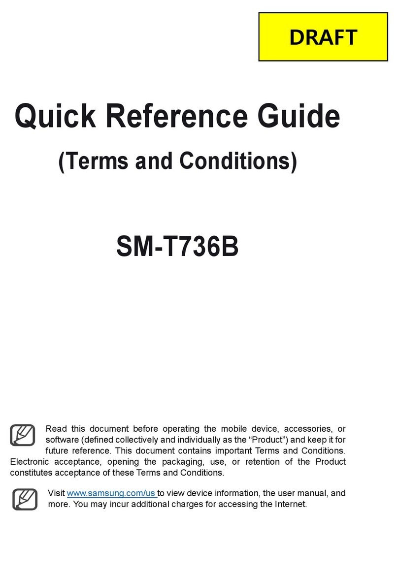 Samsung SM-T736B Quick reference guide