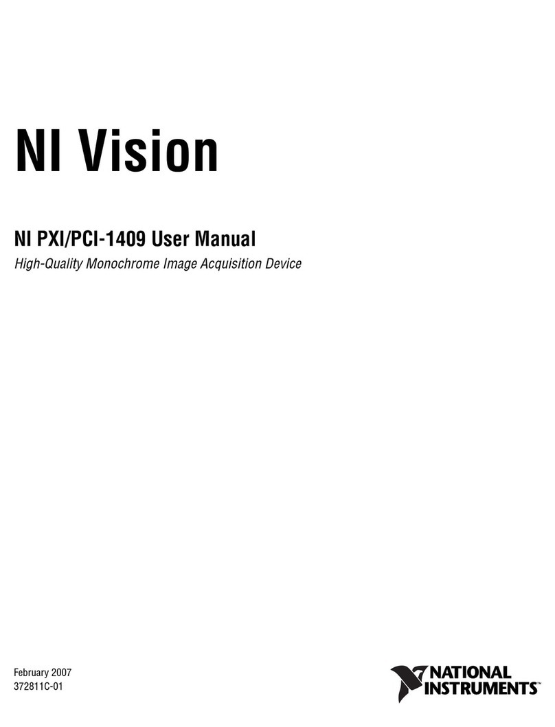 National Instruments NI Vision PCI-1409 User manual