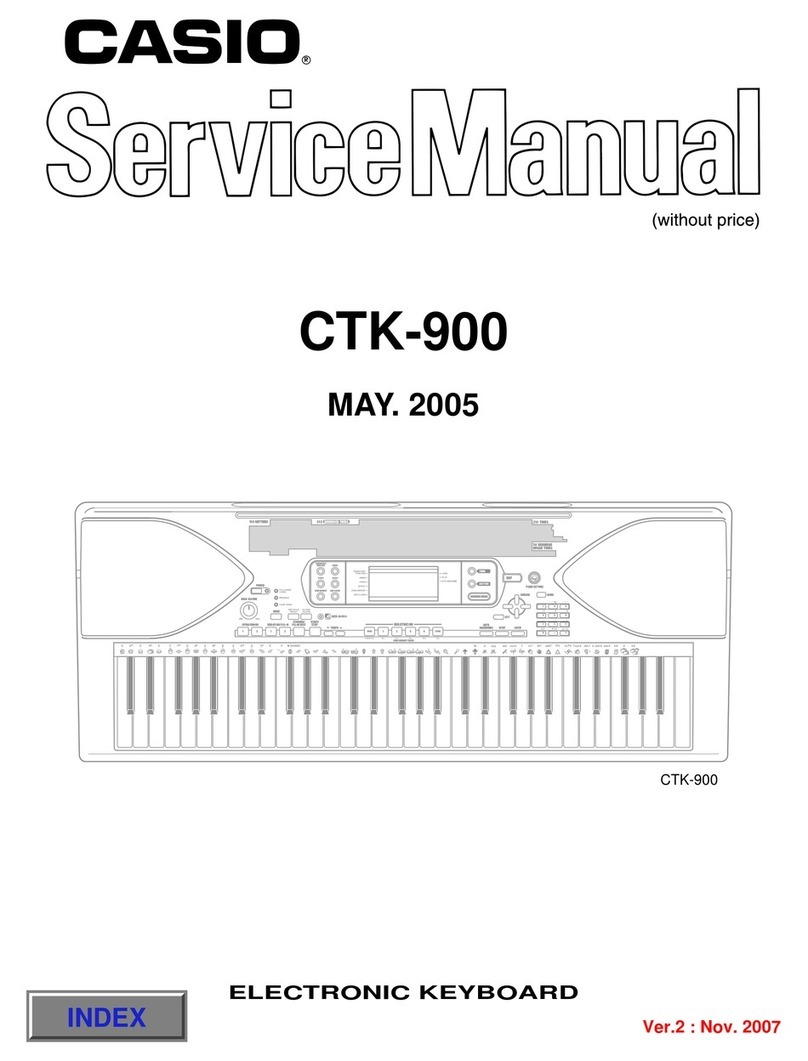 Casio CTK-900 User manual