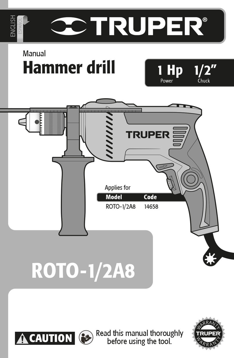 Truper ROTO-1/2A8 manual