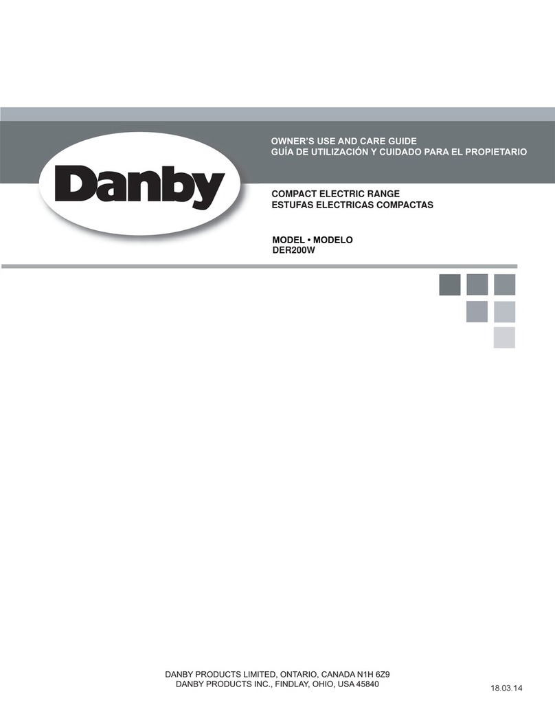 Danby DER200W Assembly instructions