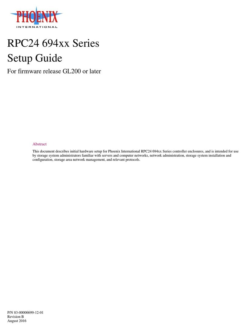 Phoenix International RPC24 694 Series Setup guide