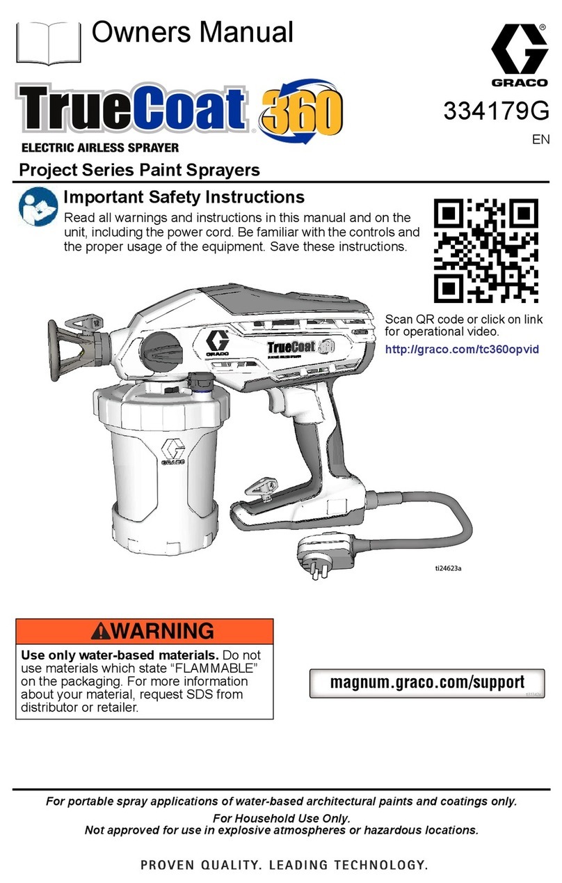 Graco TrueCoat 360 Project Series owner's manual