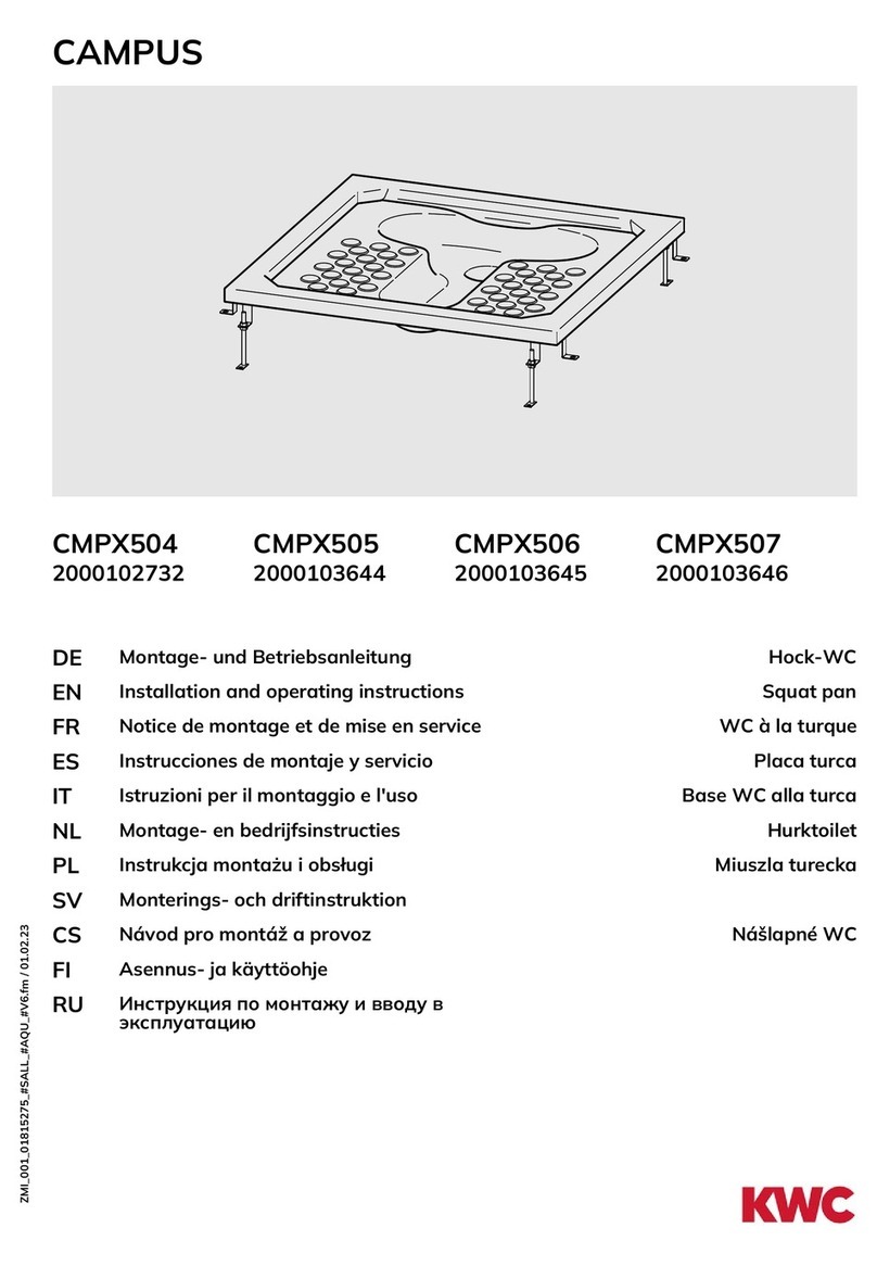 KWC CAMPUS CMPX504 User manual KWC CAMPUS CMPX504 User manual