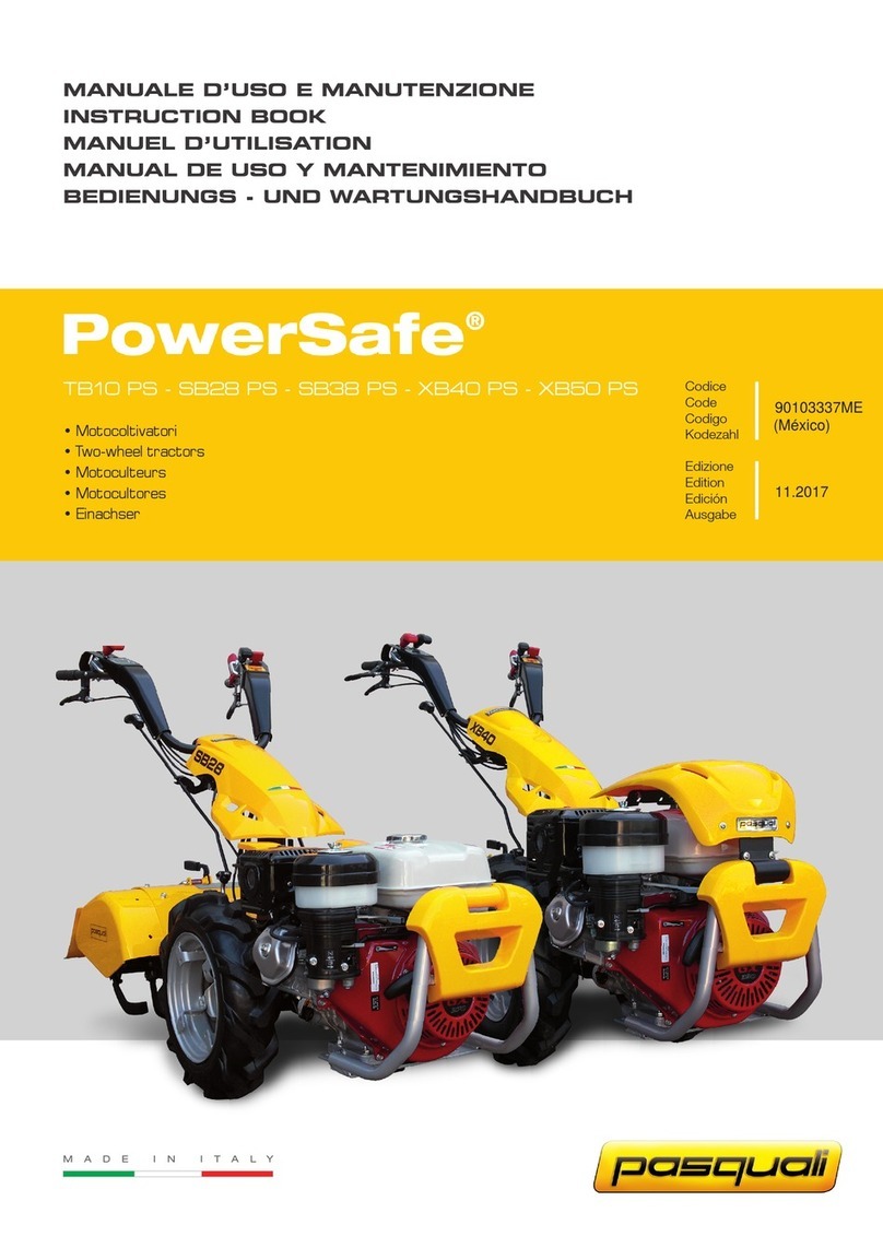 Pasquali PowerSafe TB10 PS Instruction book