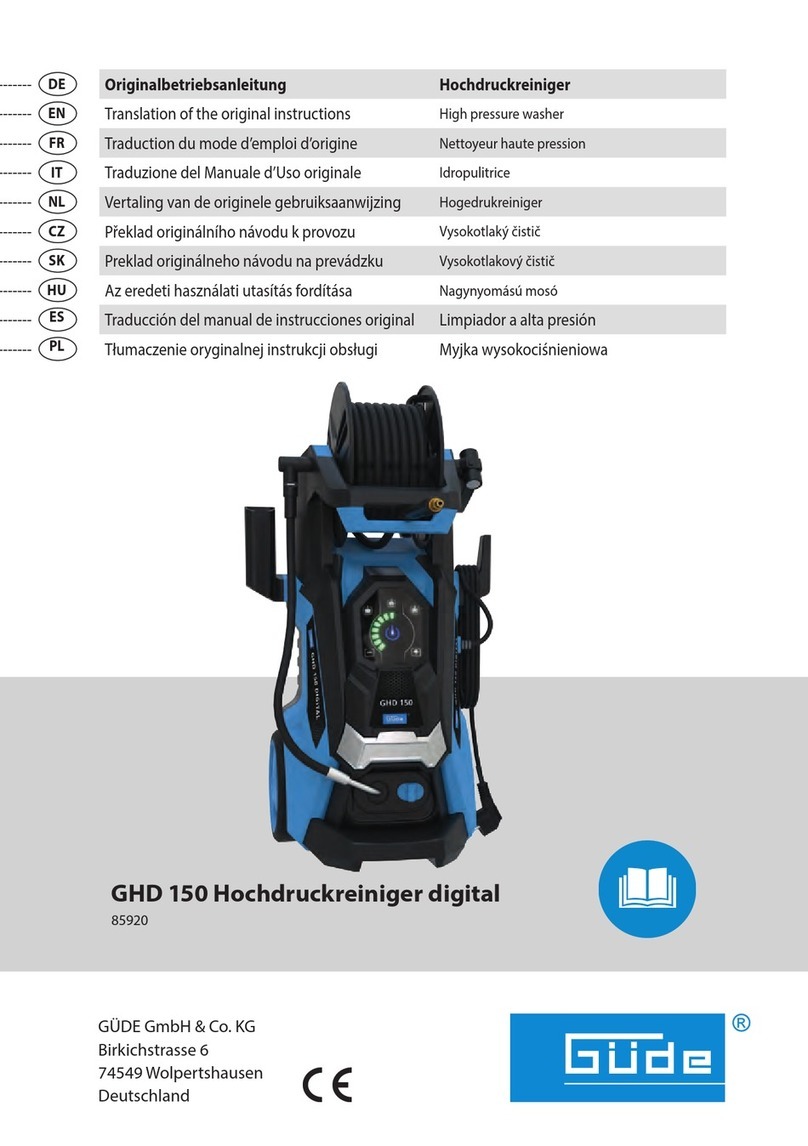 Gude GHD 150 User manual