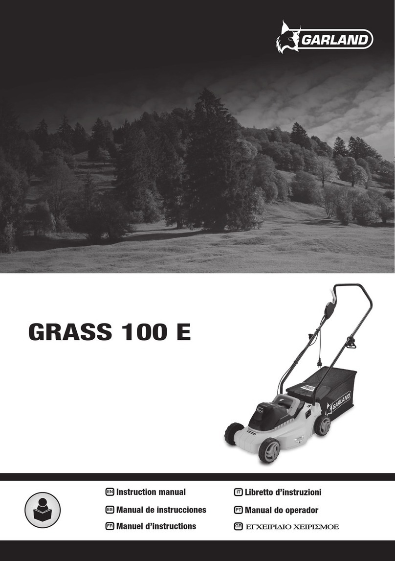Garland GRASS 100 E User manual