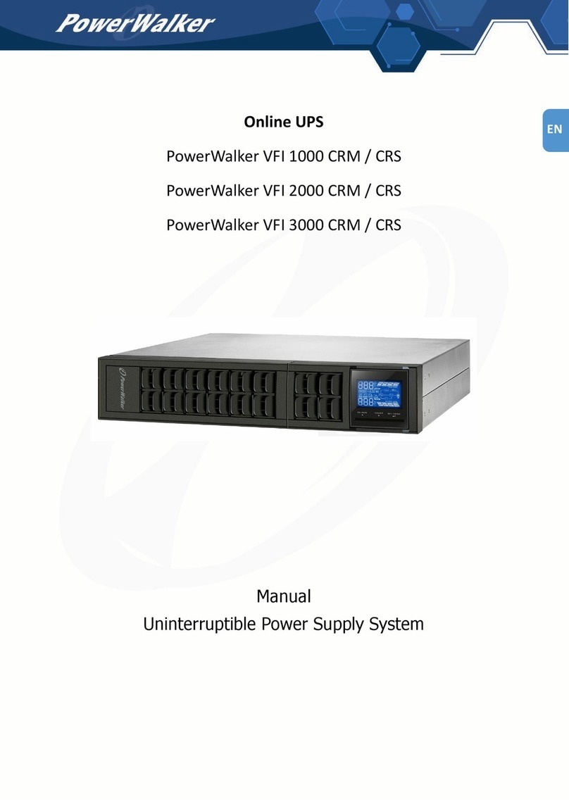 PowerWalker VFI 1000 CRS manual