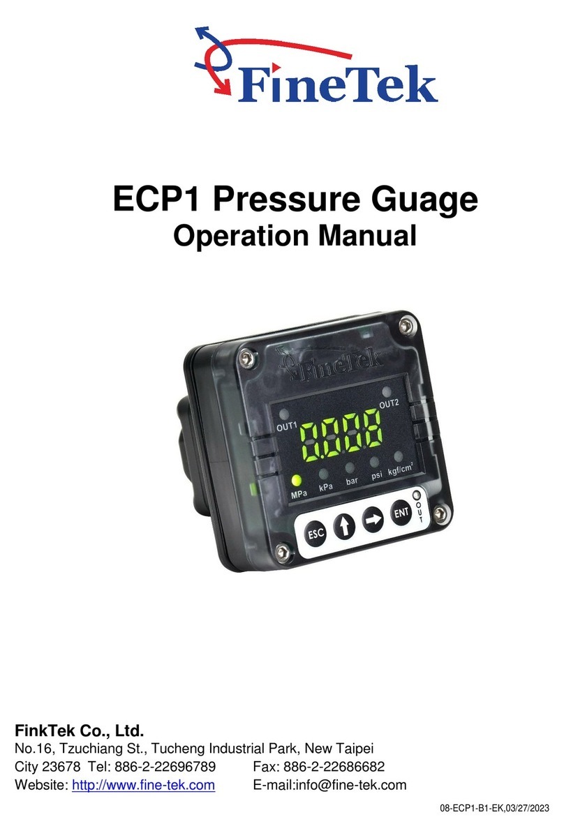 FineTek ECP1 User manual FineTek ECP1 User manual