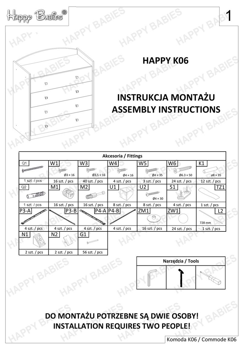 Happy Babies HAPPY K06 Assembly instructions