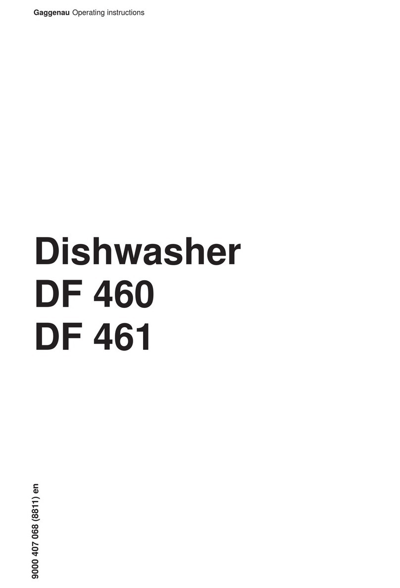 Gaggenau DF460 User manual