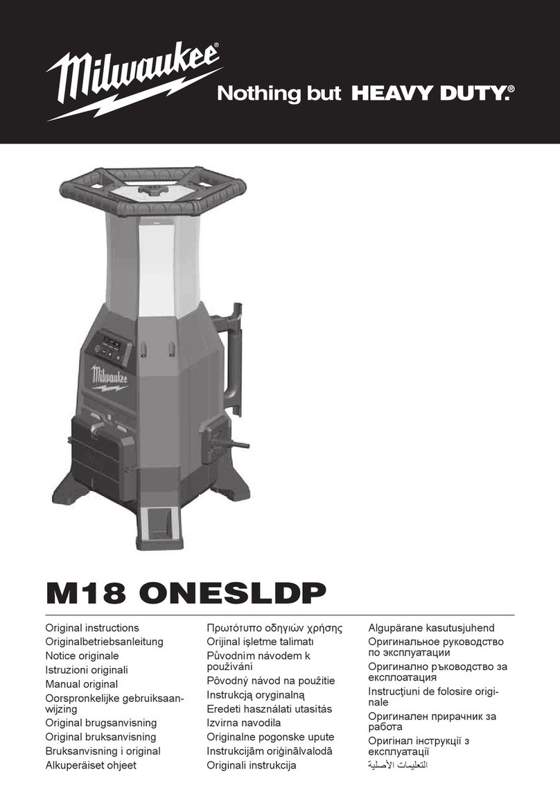 Milwaukee M18 ONESLDP-0 Original instructions