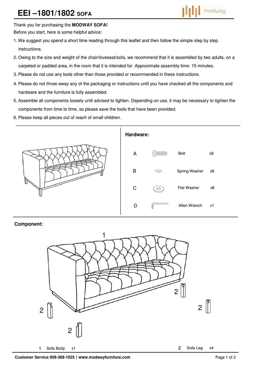 modway EEI 1801 User manual