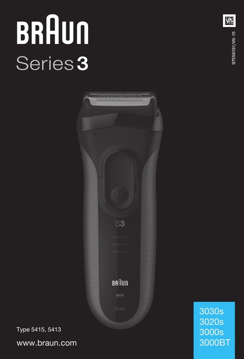 Braun 3000s manual
