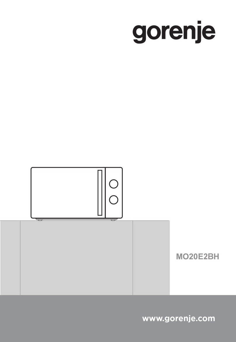 Gorenje MO20E2BH manual