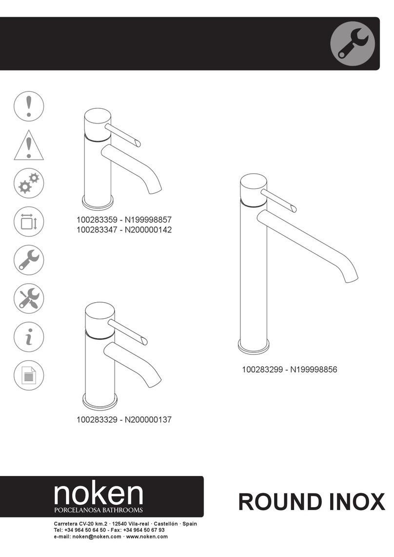 noken ROUND INOX 100283359 manual