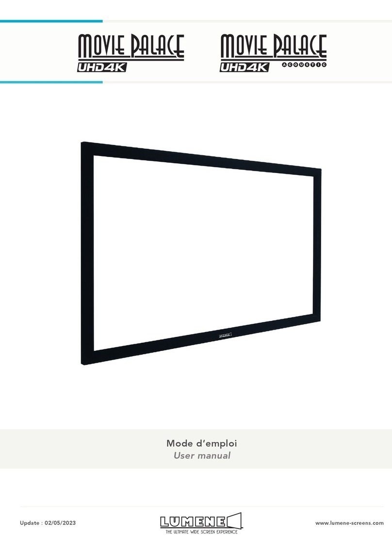 LUMENE MOVIE PALACE UHD 4K User manual