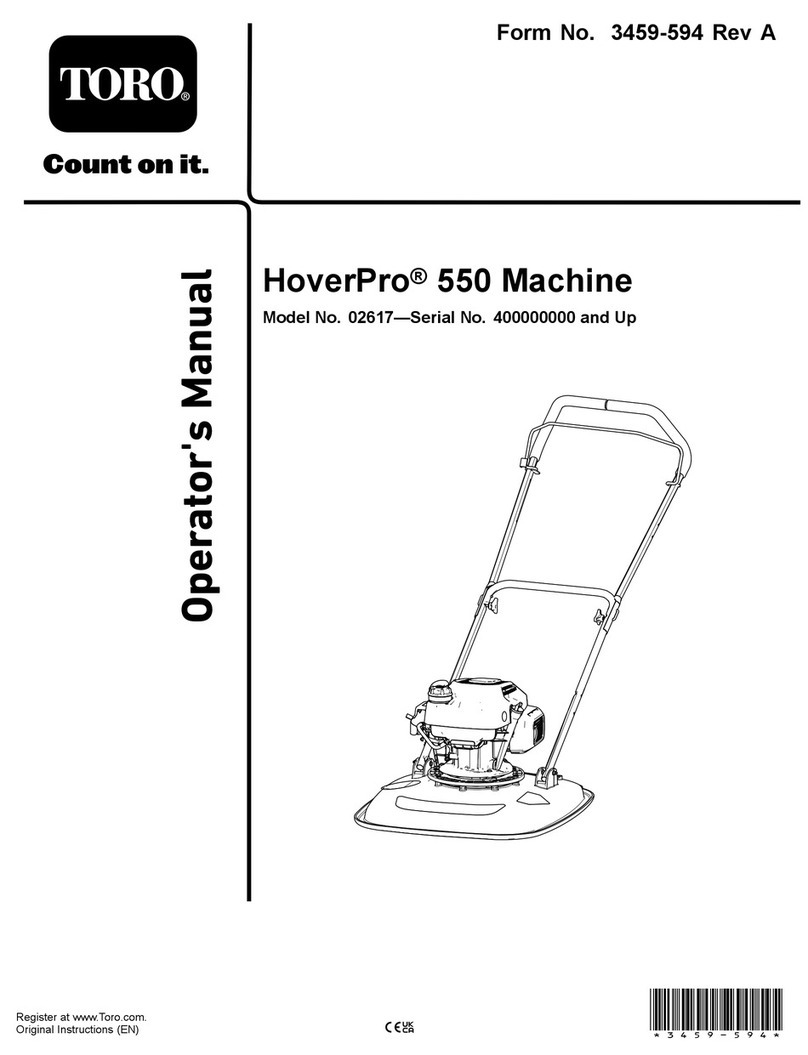 Toro 02617 Operator's manual