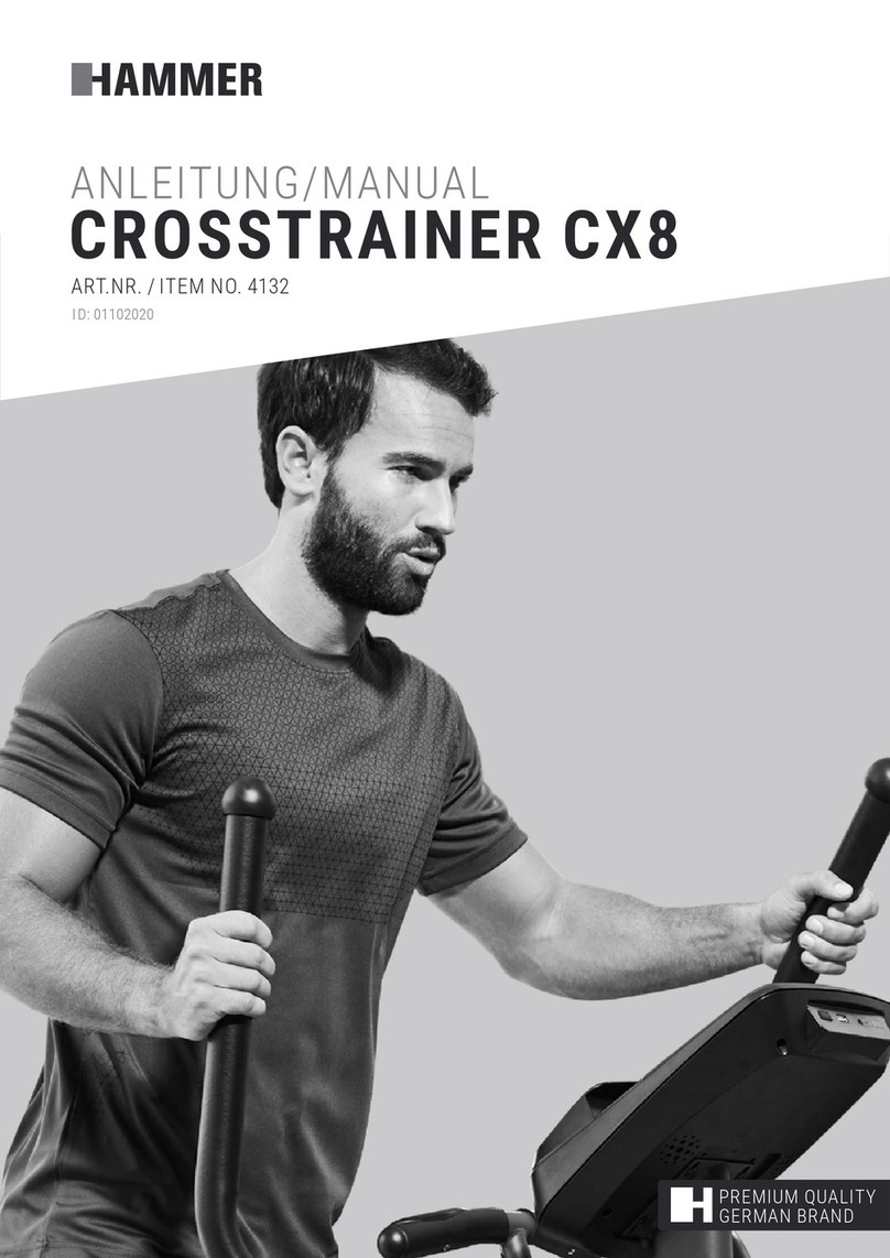 Hammer CROSSTRAINER CX8 User manual