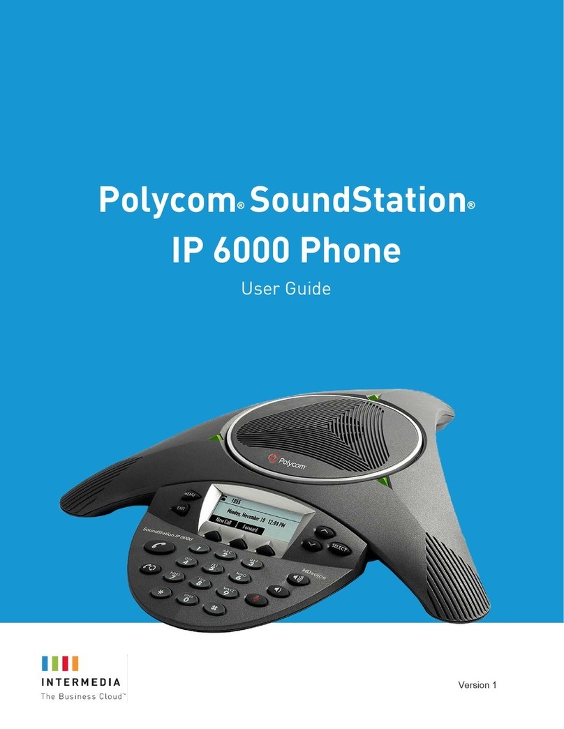 Polycom SoundStation IP 6000 User manual