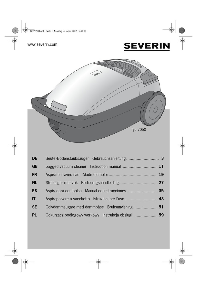 SEVERIN 7050 instruction manual